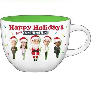 The Office Dunder Mifflin Holiday Mug Christmas Gift